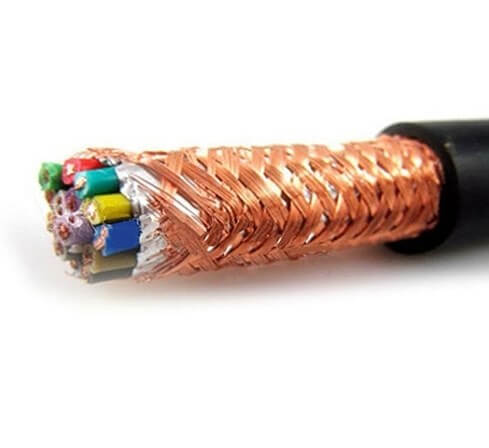 300/500 V 0,5 mm mehradriger, flexibler RVVP-Draht, abgeschirmt, PVC-isoliert, PVC-ummantelter Kupferleiter, geflochtene, abgeschirmte flexible Kabel