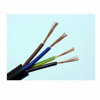  1,5 mm² 4-adriges flexibles Kabel Multicore 1 mm 2,5 mm 4 mm 6 mm PVC-beschichtete flexible Elektrokabel Hersteller für Hausverkabelung